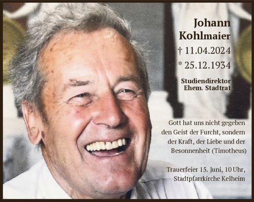 Johann Kohlmaier