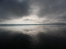Dramatische Wolken ber dem See