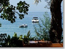 Restaurant von Camping Sikia direkt am Meer
