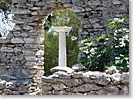 Archologische Sttte bei Aliki auf Thassos