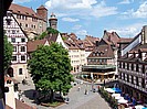 Platz am Tiergrtnertor unter der Kaiserburg