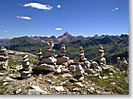 Steinmnnchen und herrliches Panorama