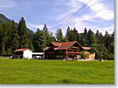 Mrchenhafter Bauernhof im Allgu