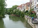 Tbingens Huserzeile am Neckar