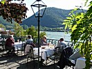 Gastgarten im Restaurant Richard Lwenherz in Drnstein