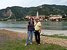 Zwei Weltenbummler an der Donau bei Drnstein